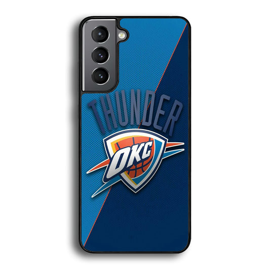 NBA Thunder Basketball 001 Samsung Galaxy S21 Case