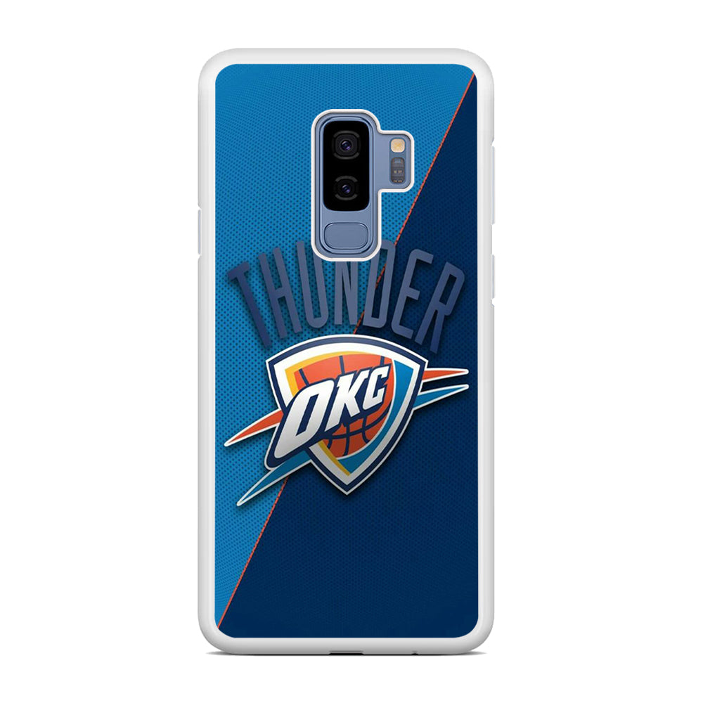 NBA Thunder Basketball 001 Samsung Galaxy S9 Plus Case