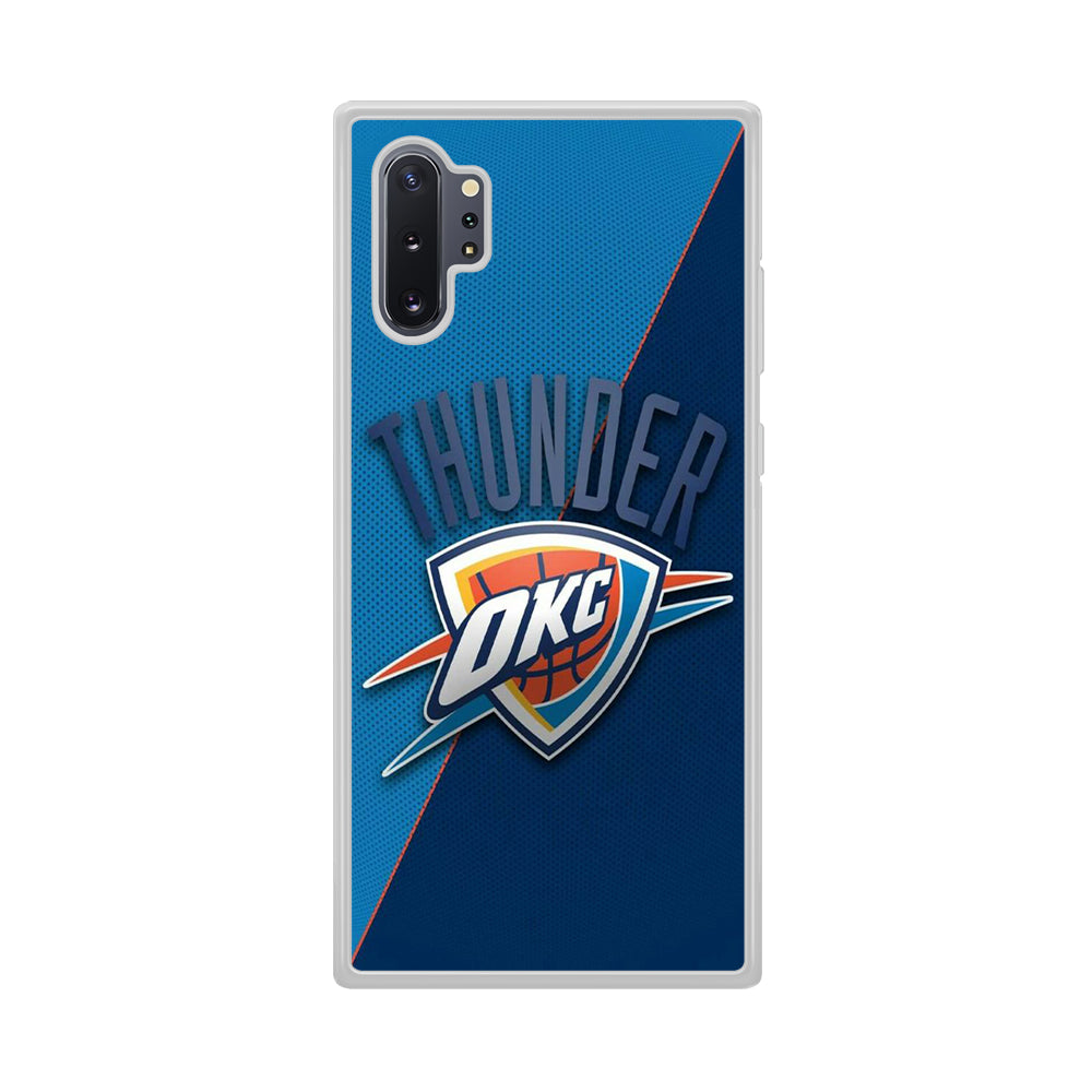 NBA Thunder Basketball 001 Samsung Galaxy Note 10 Plus Case
