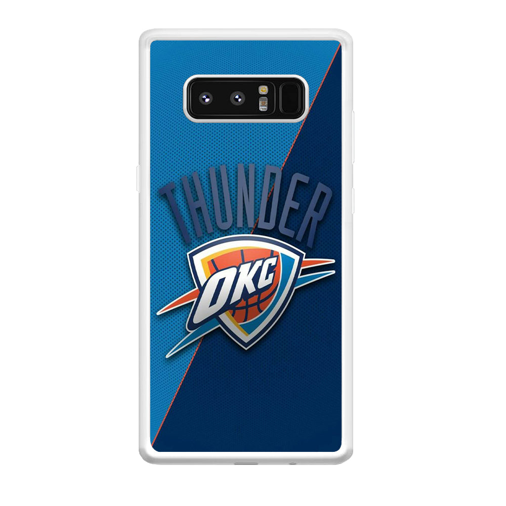 NBA Thunder Basketball 001 Samsung Galaxy Note 8 Case