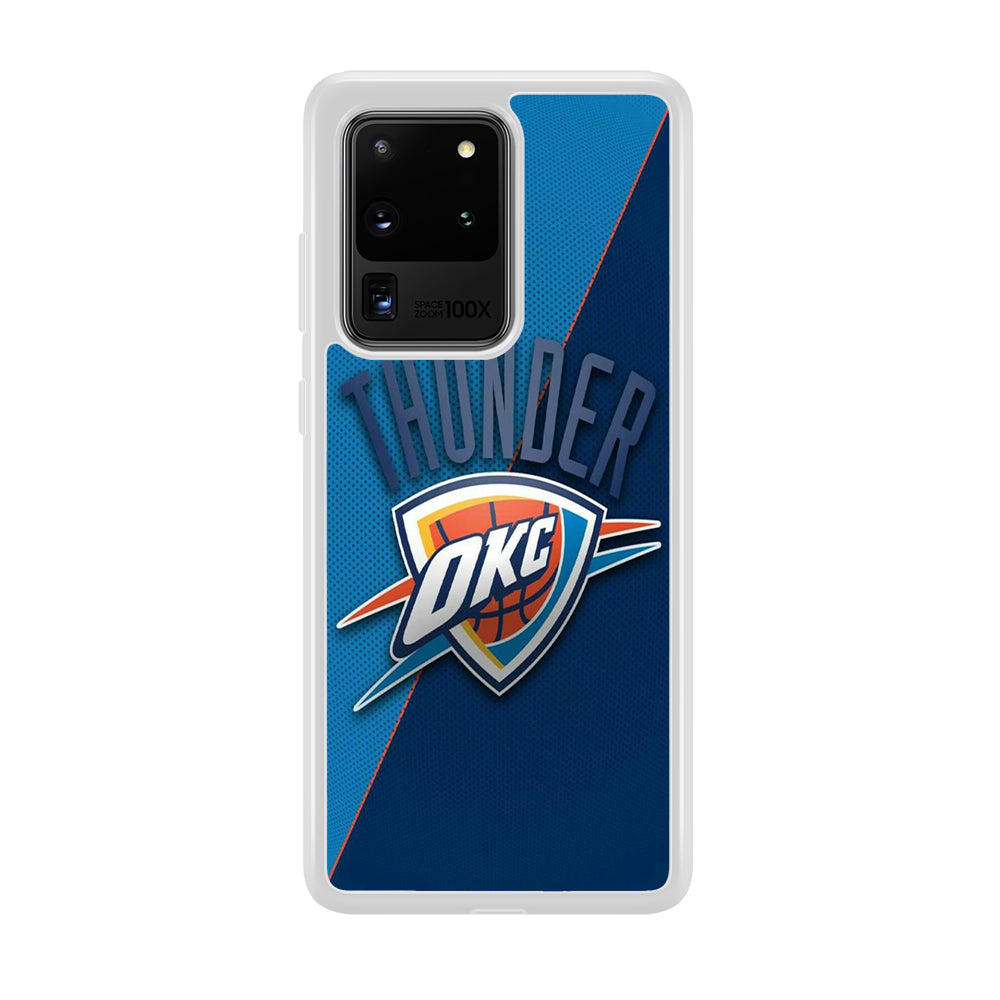 NBA Thunder Basketball 001 Samsung Galaxy S20 Ultra Case