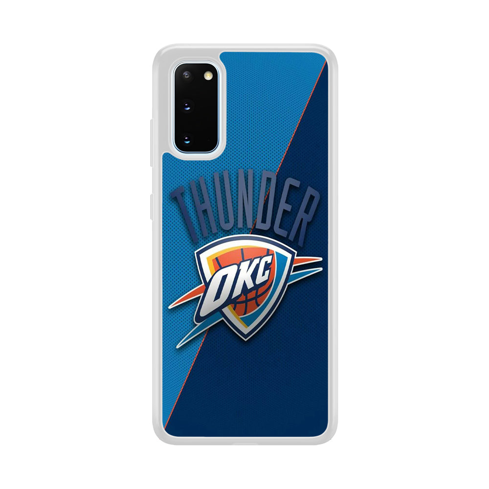 NBA Thunder Basketball 001 Samsung Galaxy S20 Case