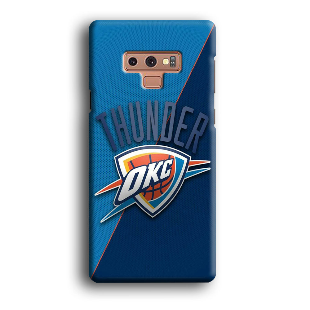 NBA Thunder Basketball 001 Samsung Galaxy Note 9 Case