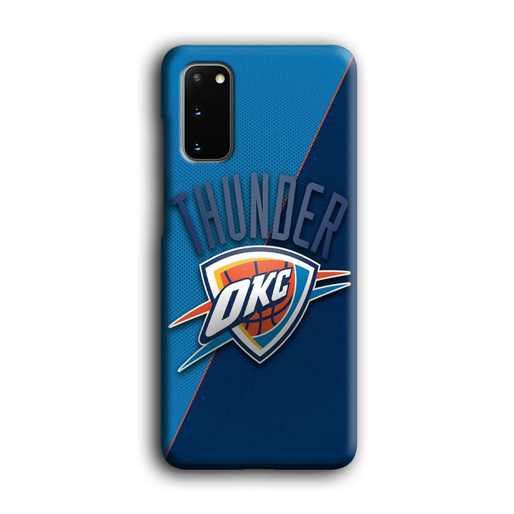 NBA Thunder Basketball 001 Samsung Galaxy S20 Case