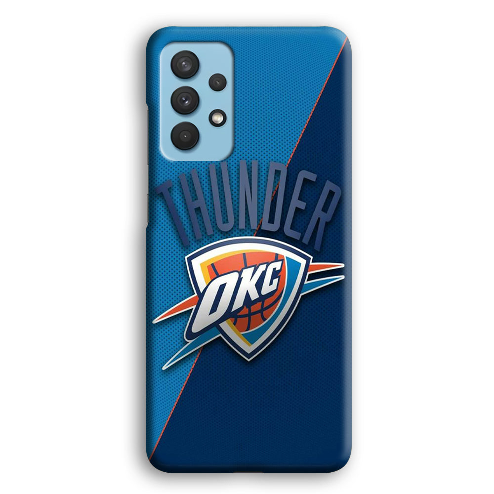 NBA Thunder Basketball 001 Samsung Galaxy A32 Case