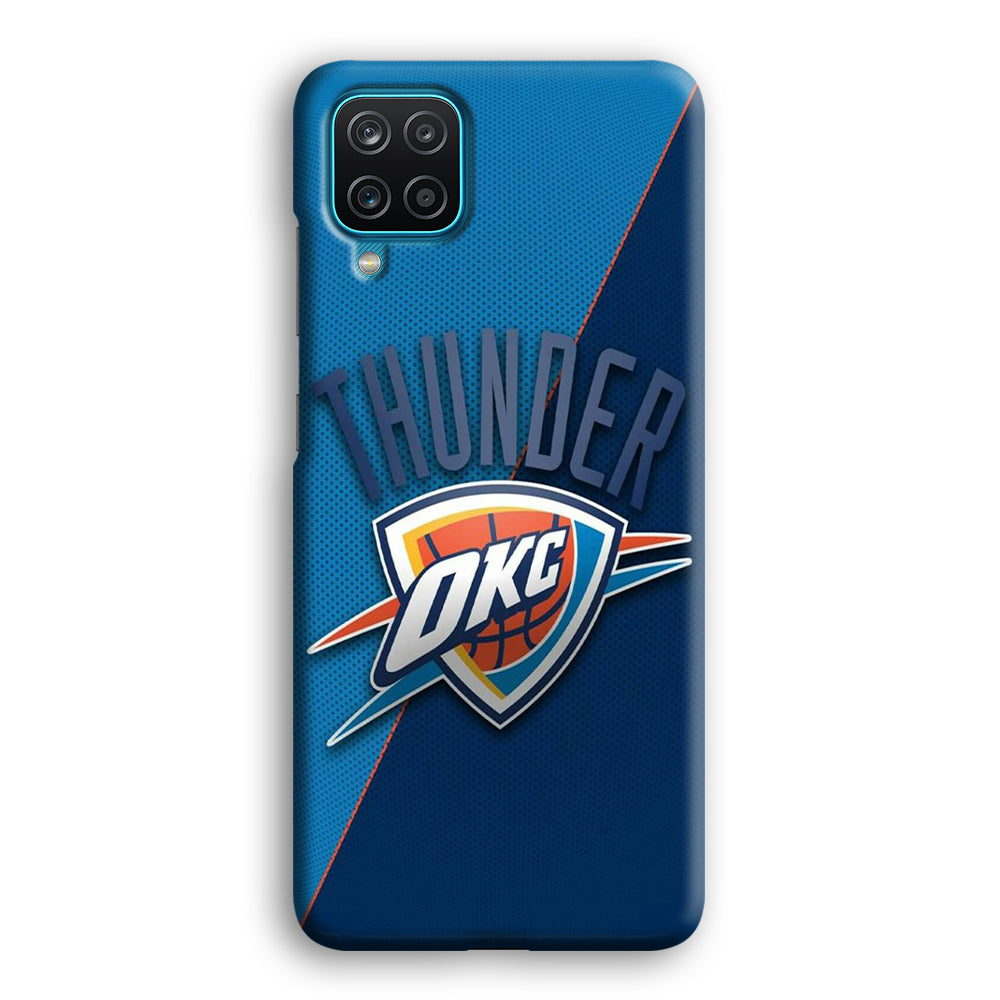 NBA Thunder Basketball 001 Samsung Galaxy A12 Case