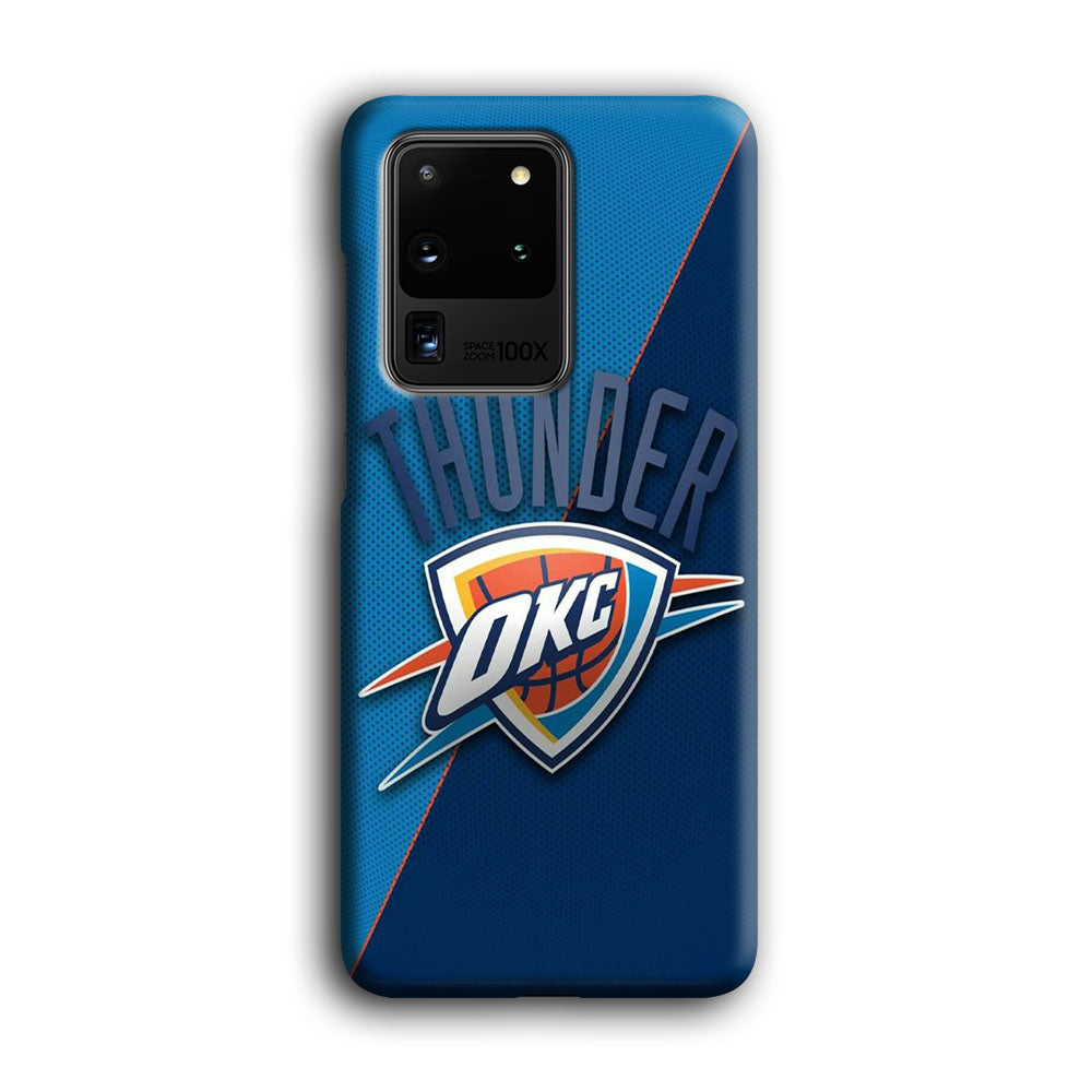 NBA Thunder Basketball 001 Samsung Galaxy S20 Ultra Case