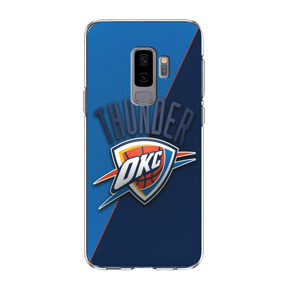 NBA Thunder Basketball 001 Samsung Galaxy S9 Plus Case