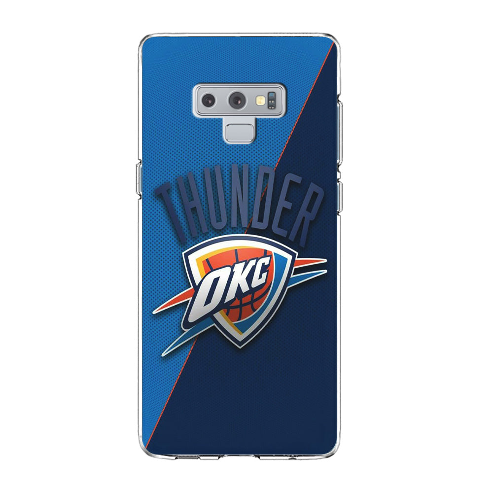 NBA Thunder Basketball 001 Samsung Galaxy Note 9 Case