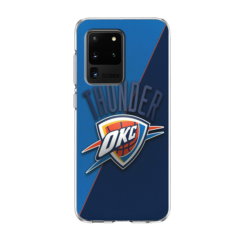 NBA Thunder Basketball 001 Samsung Galaxy S20 Ultra Case