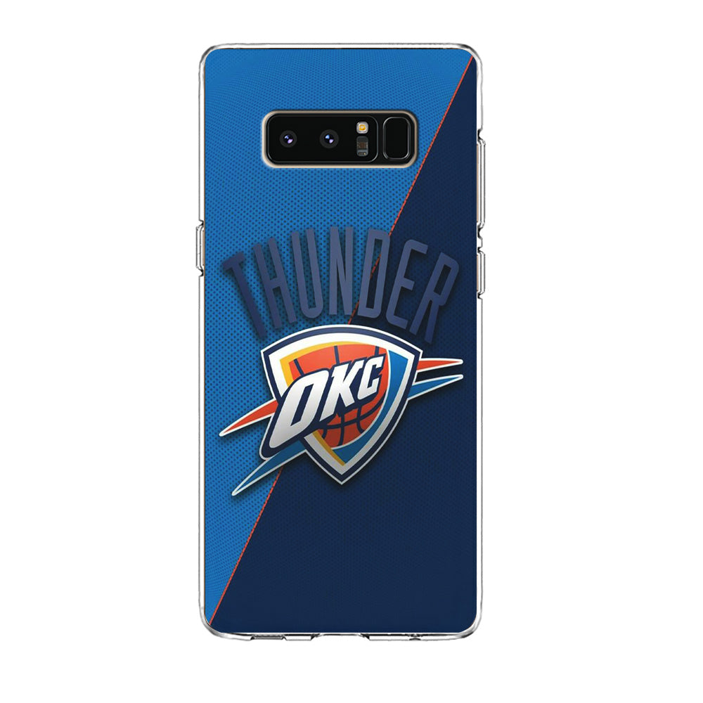 NBA Thunder Basketball 001 Samsung Galaxy Note 8 Case