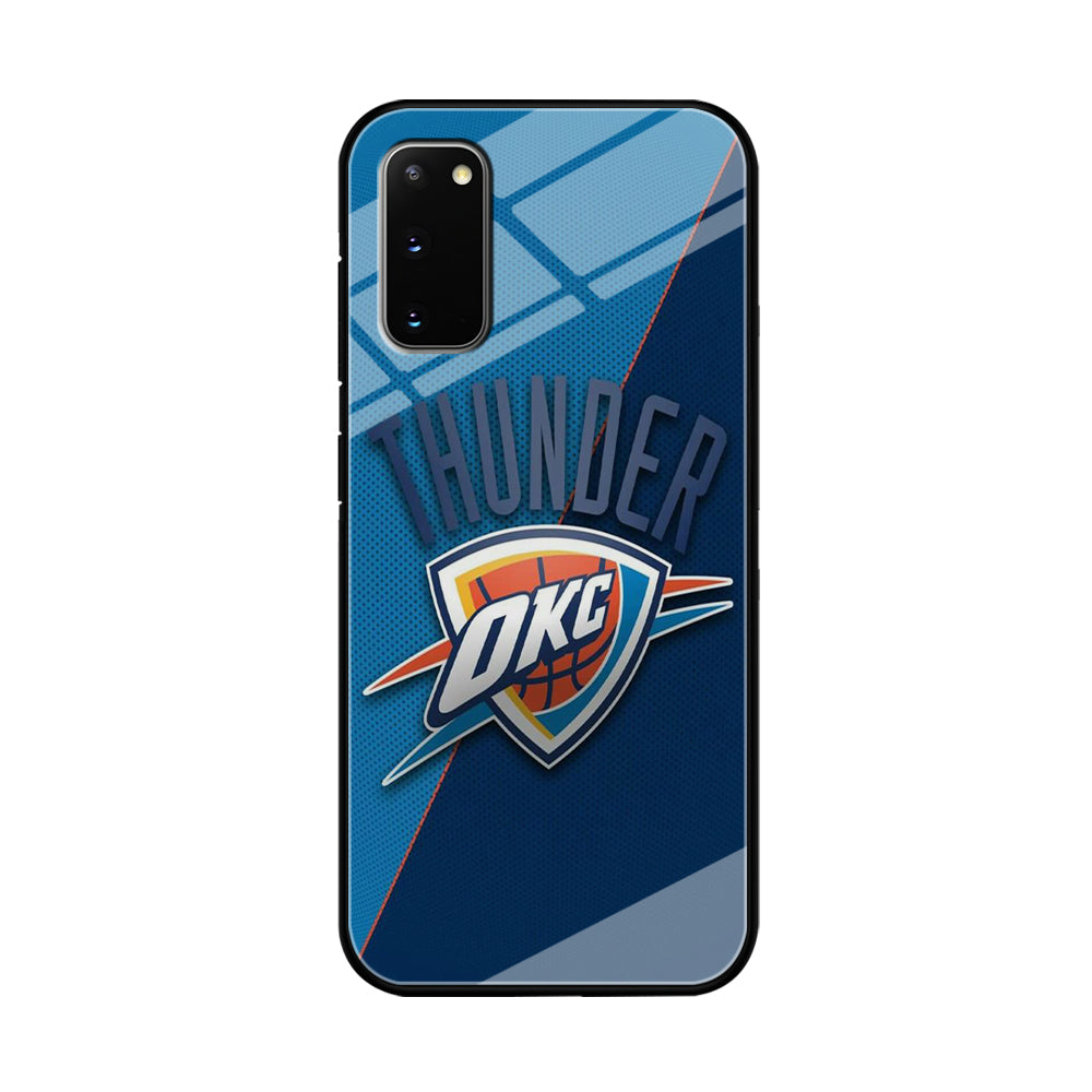 NBA Thunder Basketball 001 Samsung Galaxy S20 Case