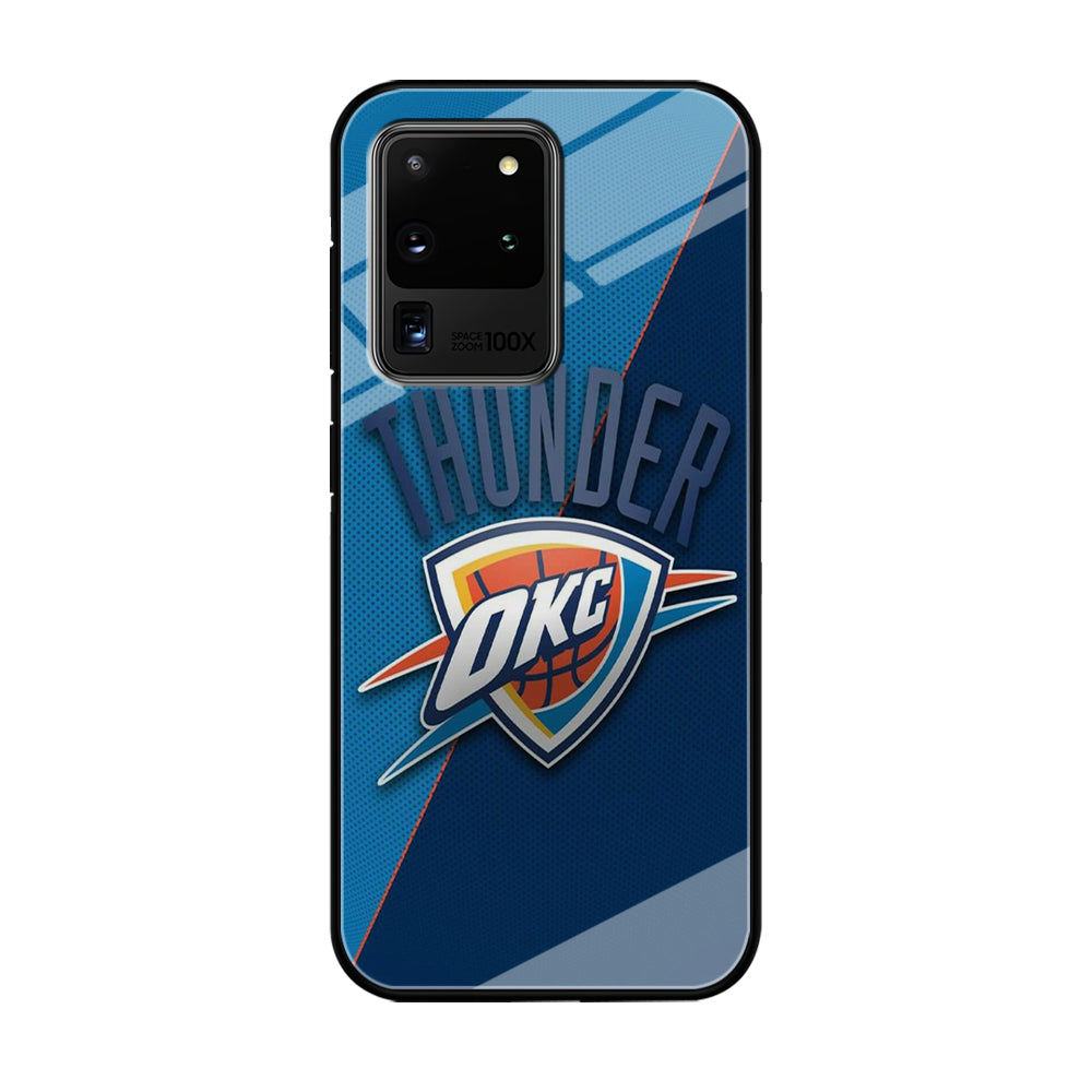 NBA Thunder Basketball 001 Samsung Galaxy S20 Ultra Case