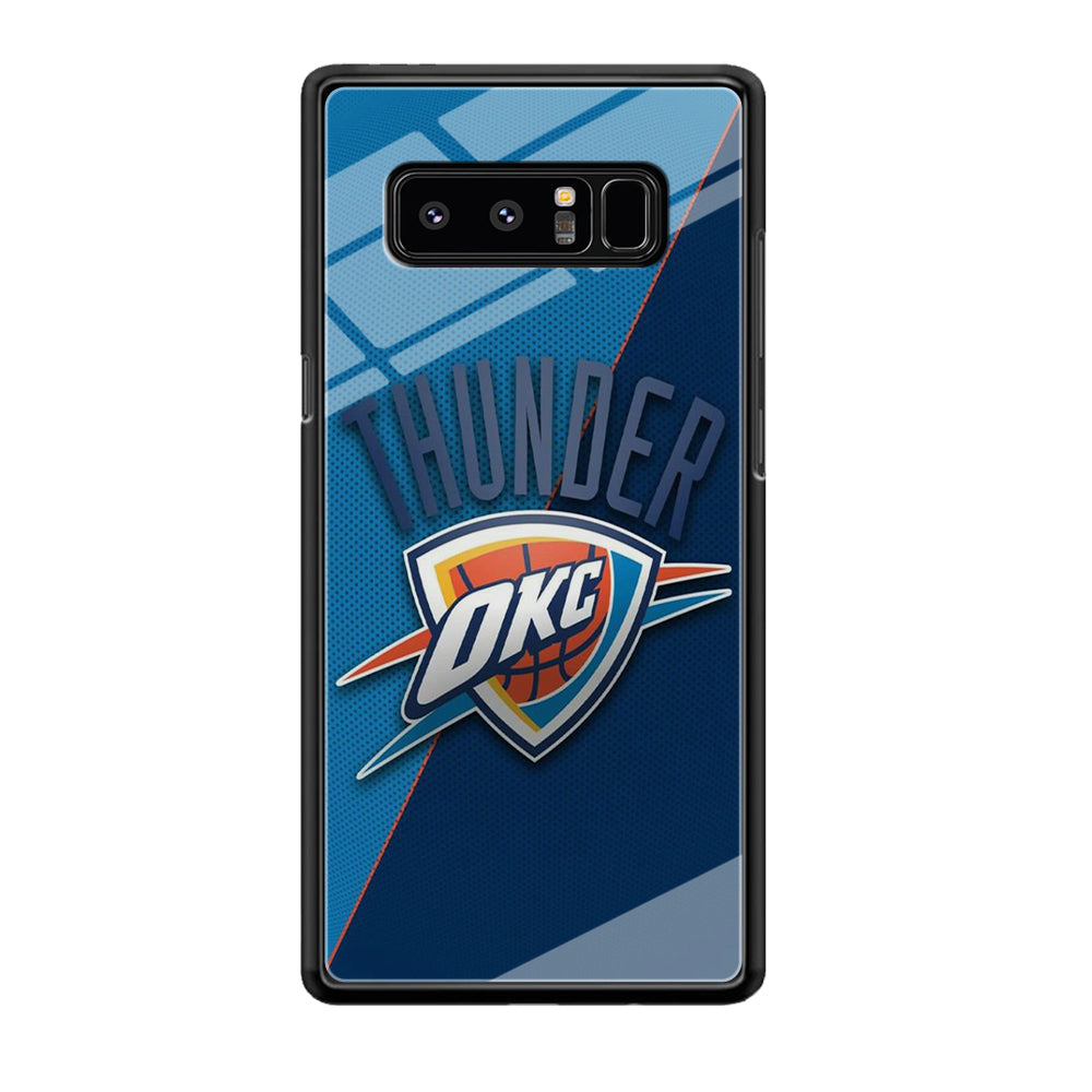 NBA Thunder Basketball 001 Samsung Galaxy Note 8 Case