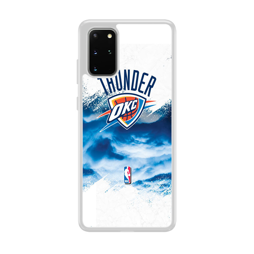 NBA Thunder Basketball 002 Samsung Galaxy S20 Plus Case