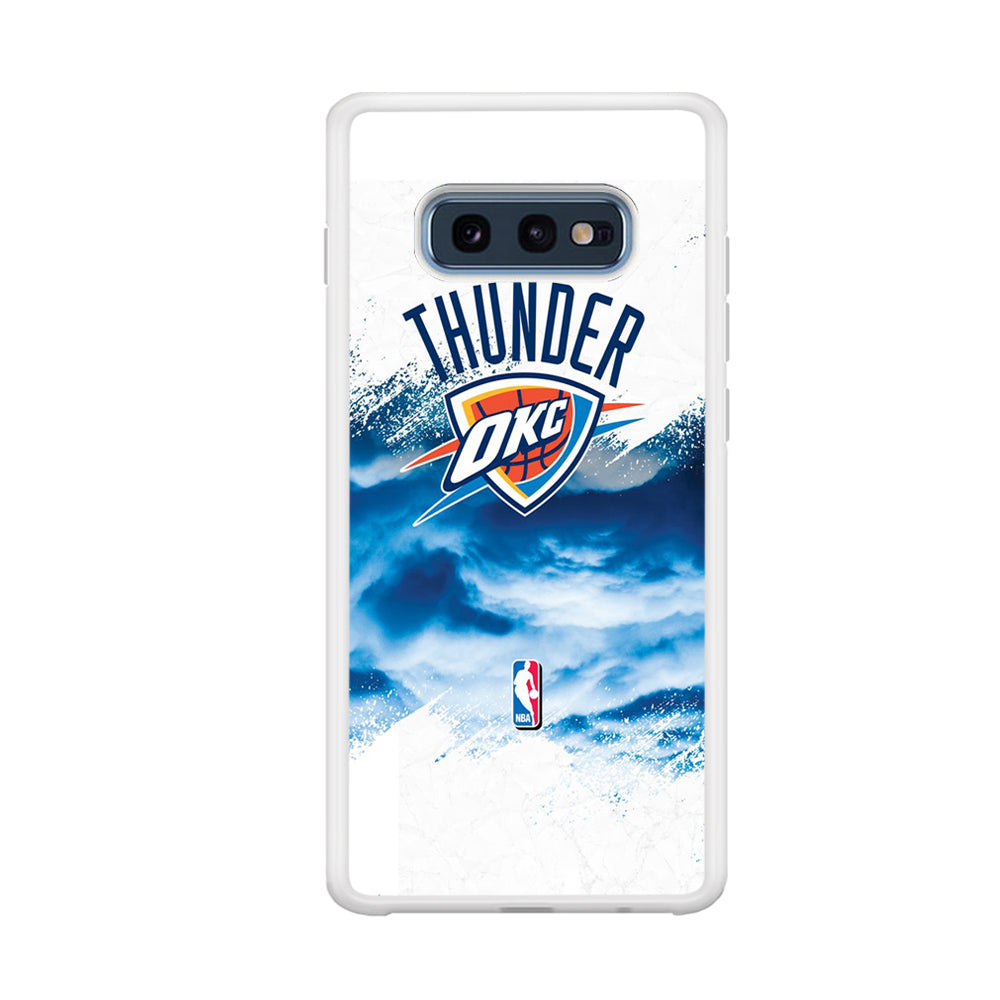 NBA Thunder Basketball 002 Samsung Galaxy S10E Case