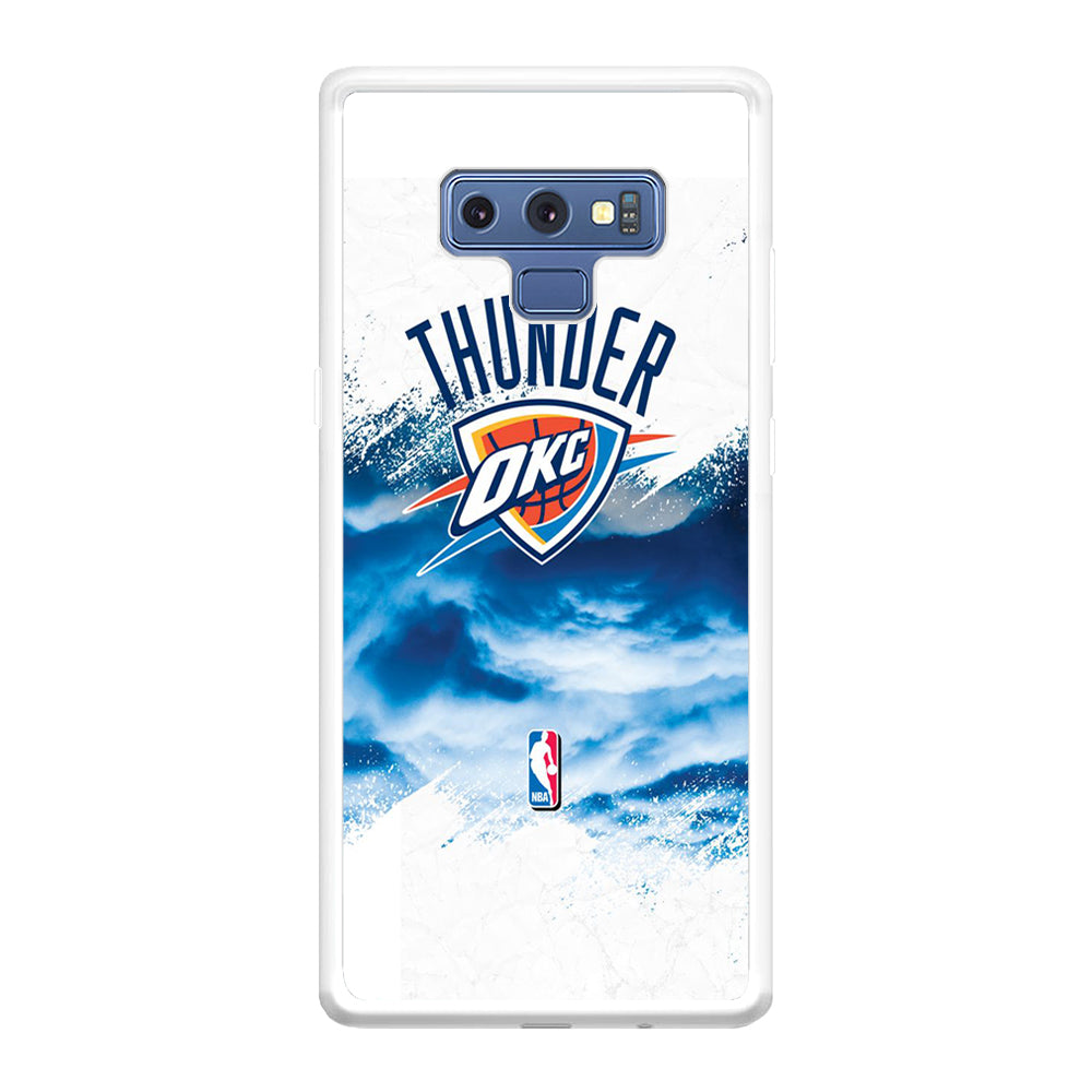 NBA Thunder Basketball 002 Samsung Galaxy Note 9 Case