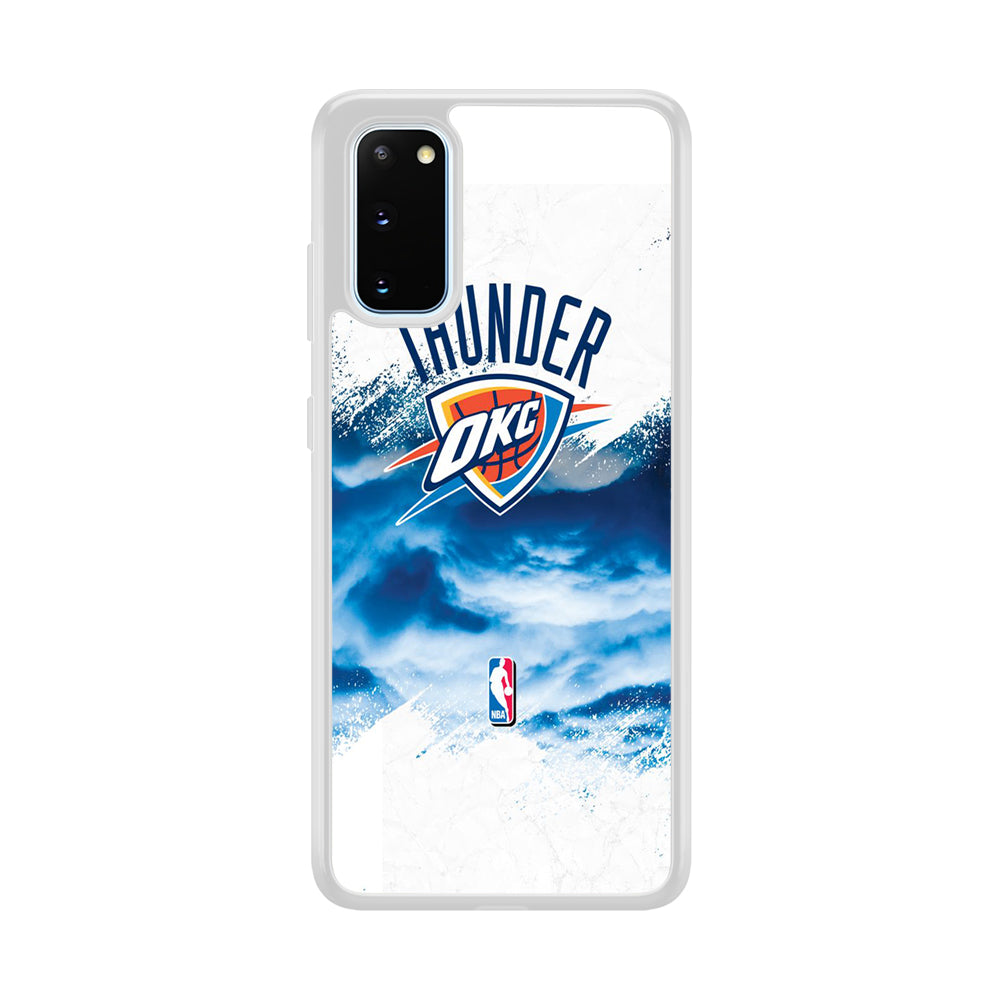 NBA Thunder Basketball 002 Samsung Galaxy S20 Case