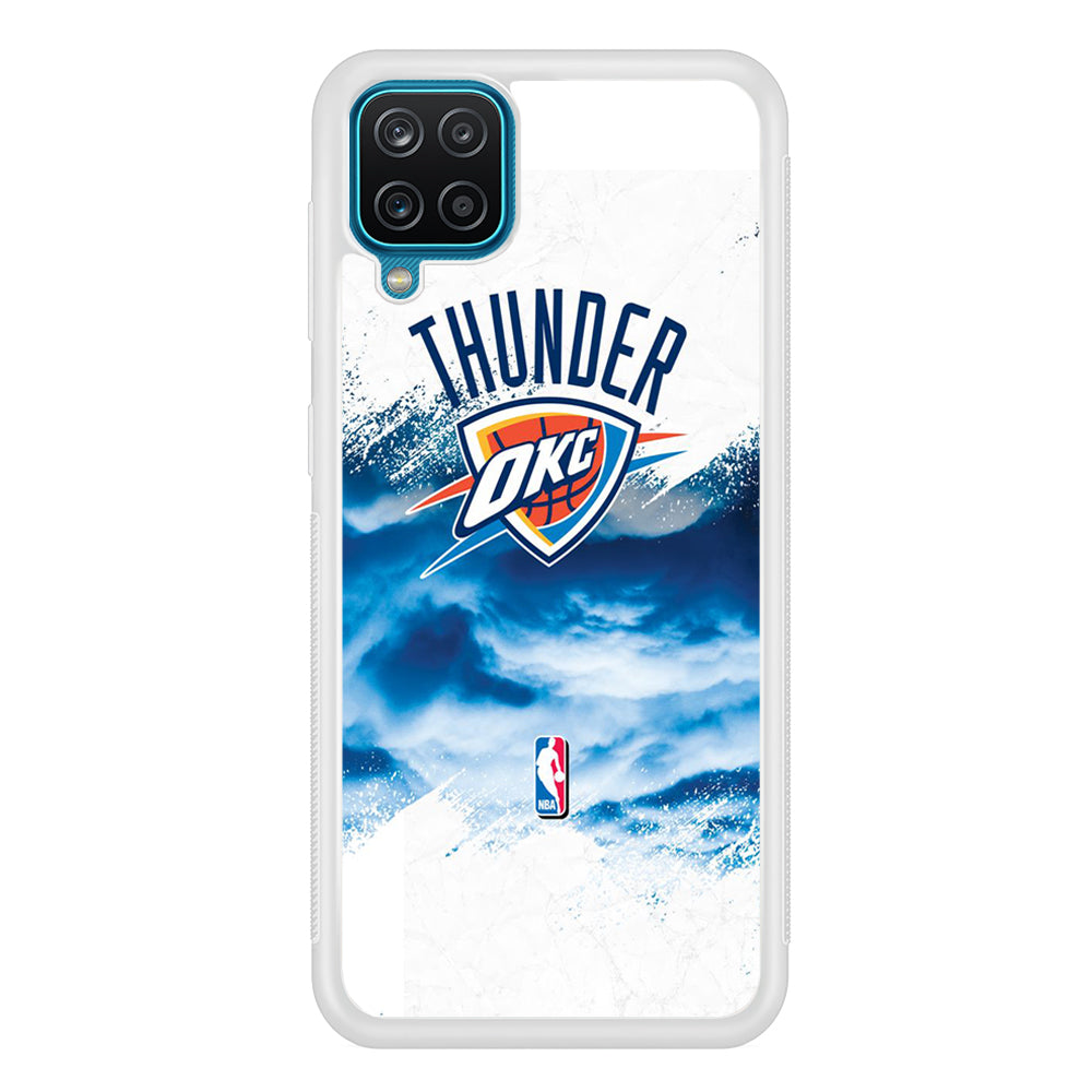 NBA Thunder Basketball 002 Samsung Galaxy A12 Case