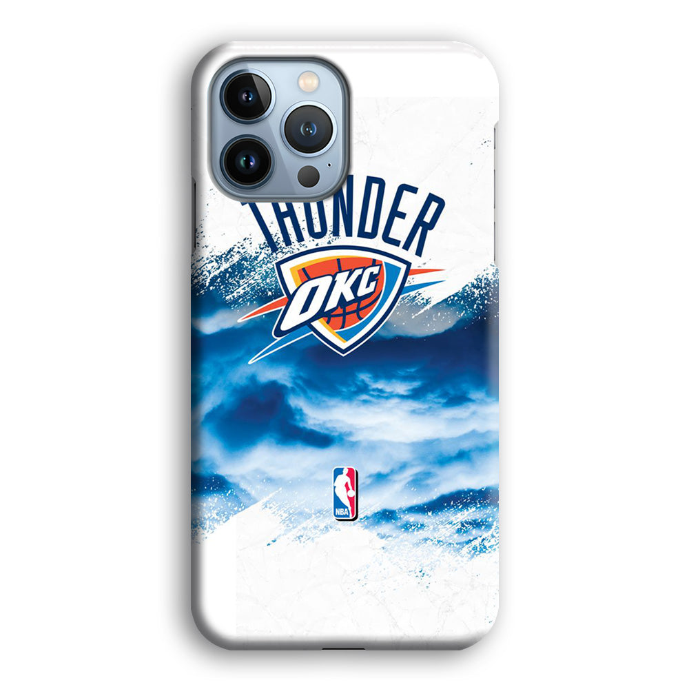 NBA Thunder Basketball 002 iPhone 14 Pro Case