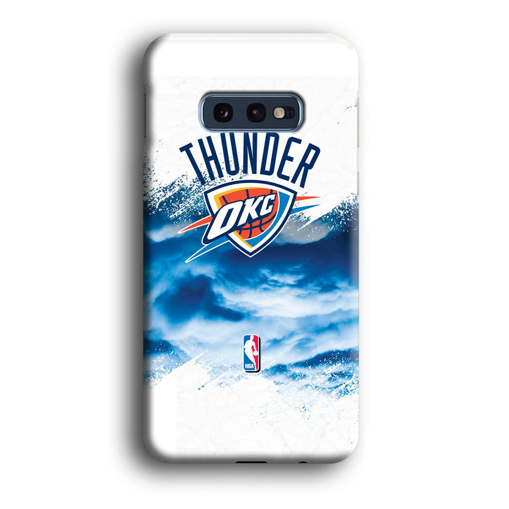 NBA Thunder Basketball 002 Samsung Galaxy S10E Case