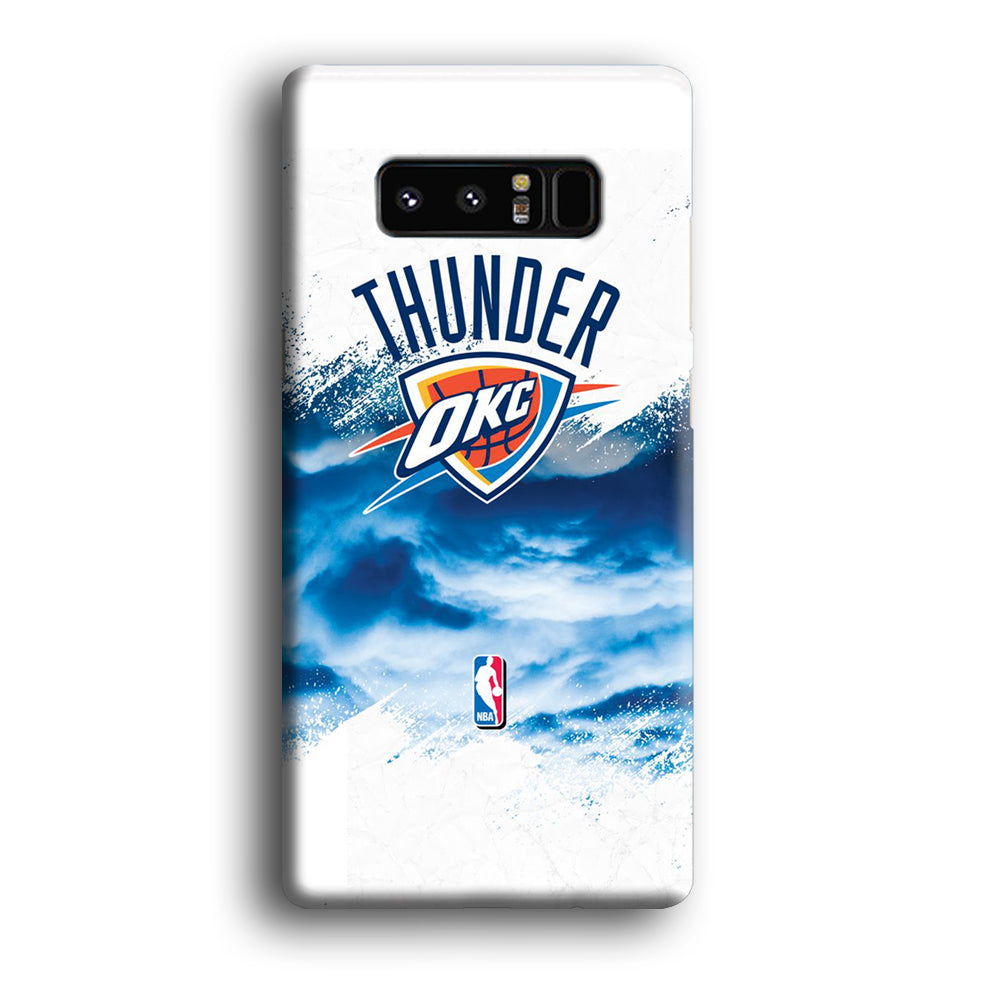 NBA Thunder Basketball 002 Samsung Galaxy Note 8 Case