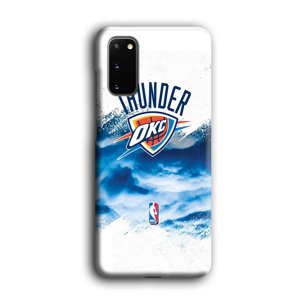 NBA Thunder Basketball 002 Samsung Galaxy S20 Case