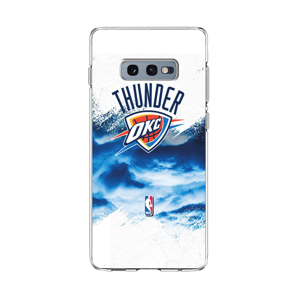 NBA Thunder Basketball 002 Samsung Galaxy S10E Case