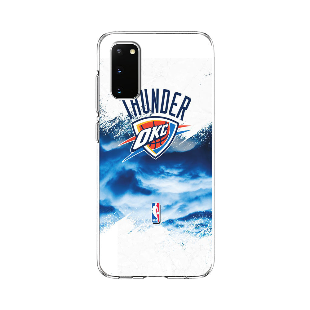 NBA Thunder Basketball 002 Samsung Galaxy S20 Case