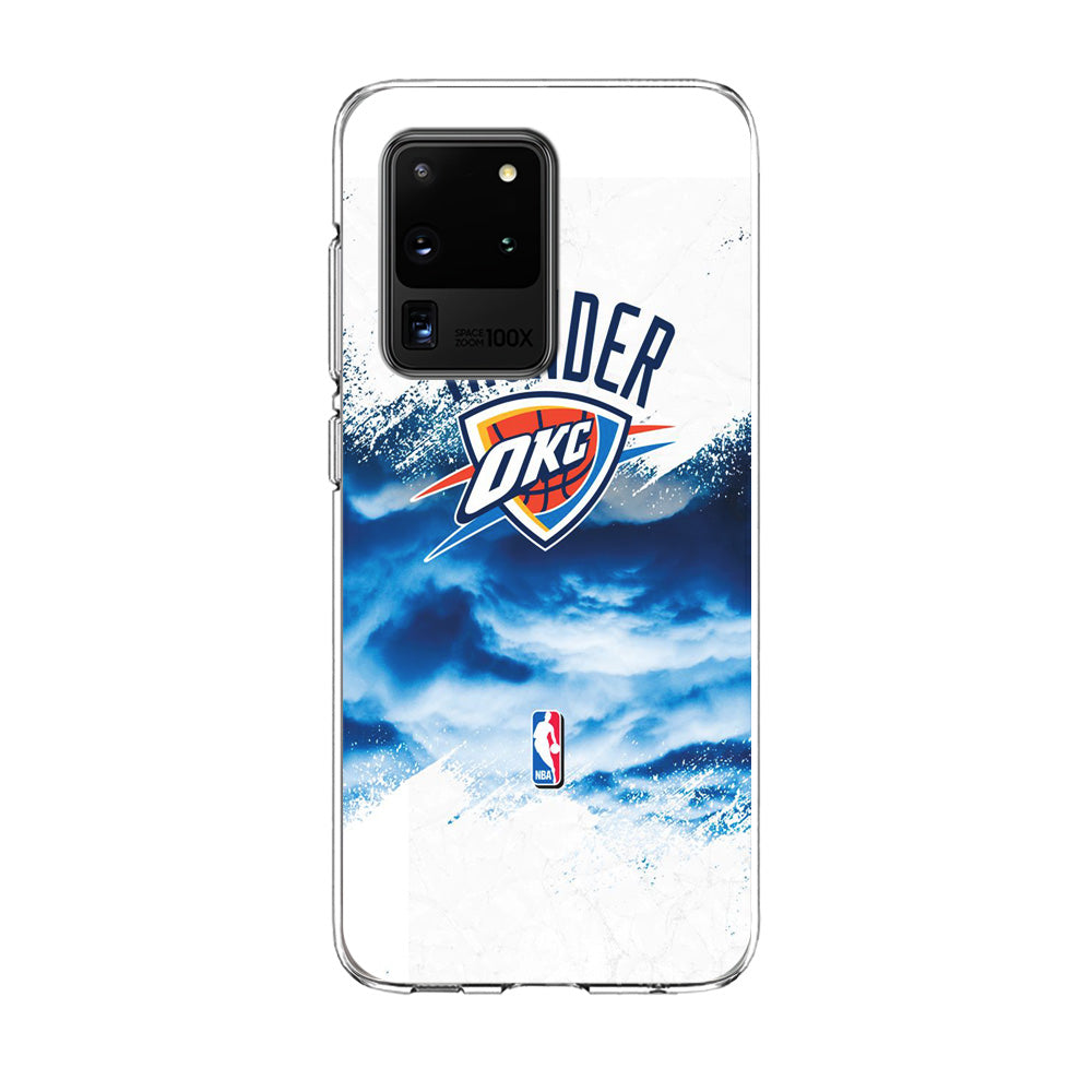 NBA Thunder Basketball 002 Samsung Galaxy S20 Ultra Case