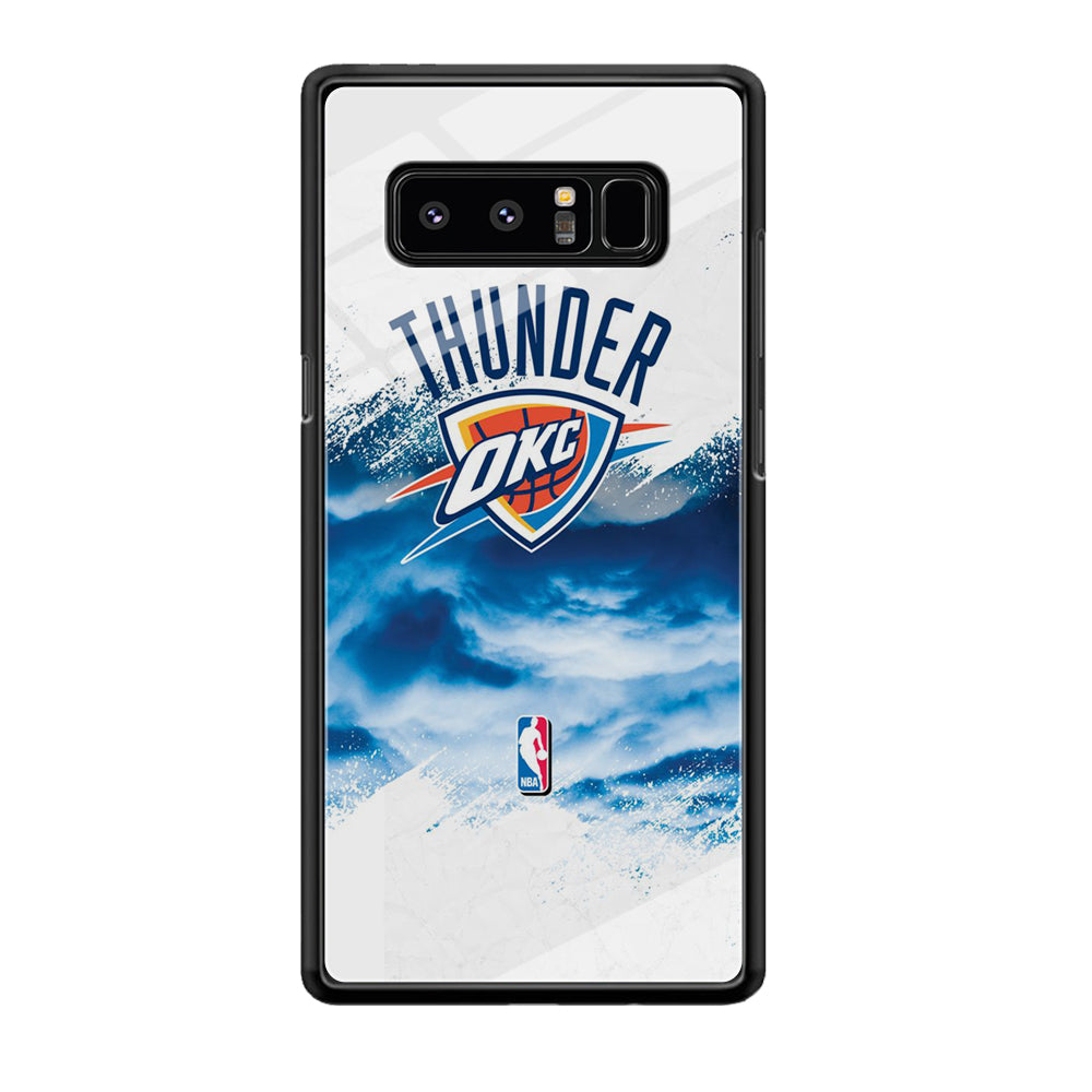 NBA Thunder Basketball 002 Samsung Galaxy Note 8 Case