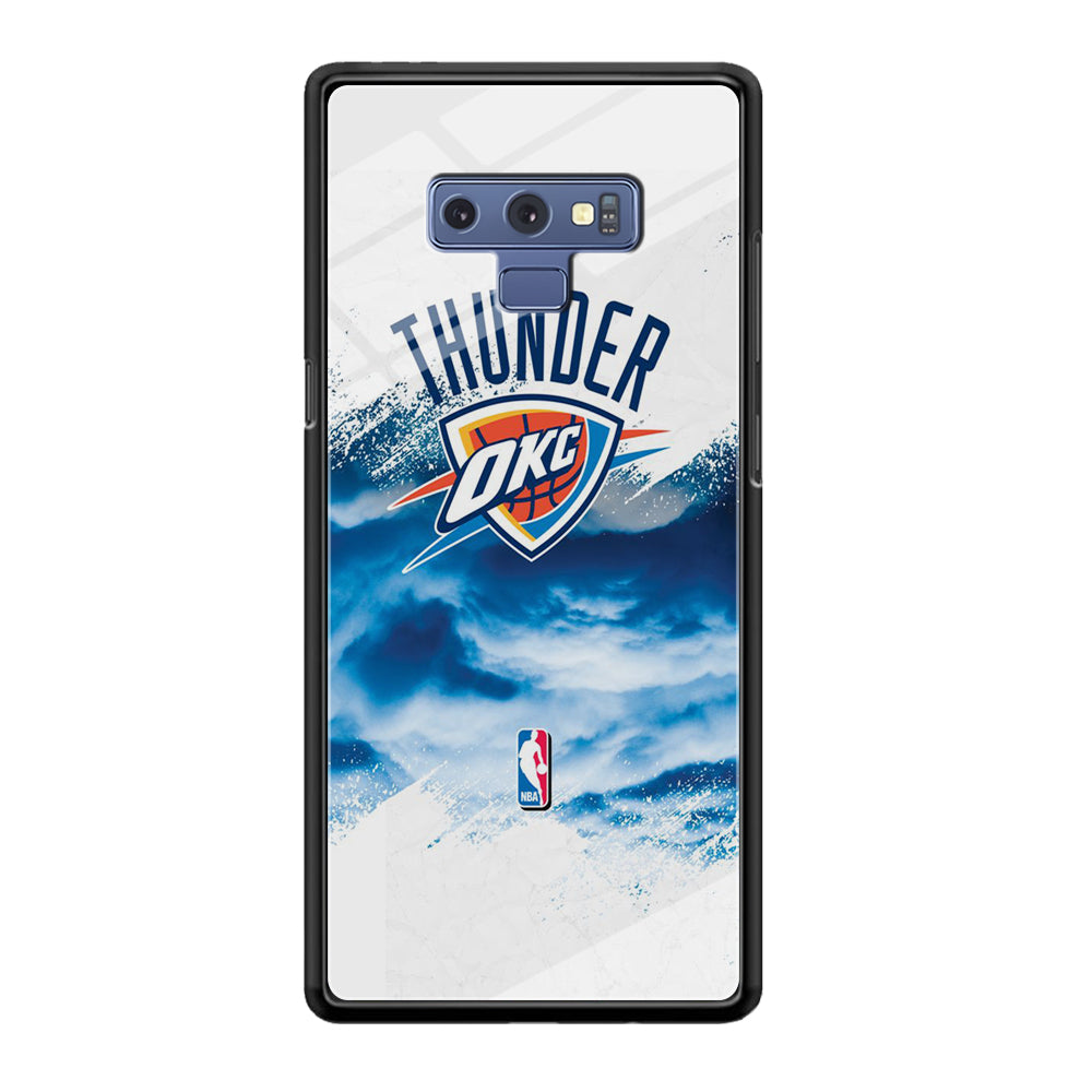 NBA Thunder Basketball 002 Samsung Galaxy Note 9 Case