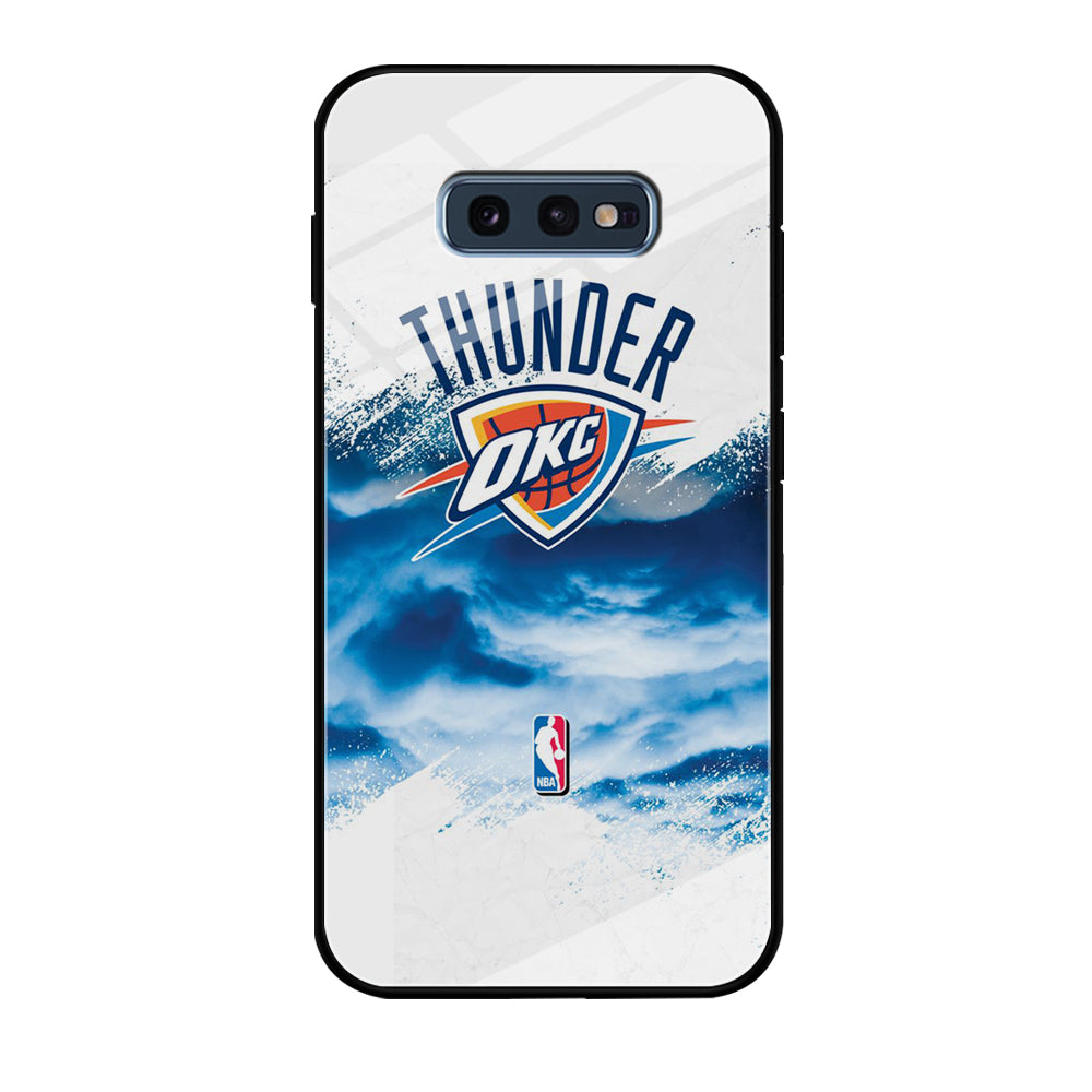 NBA Thunder Basketball 002 Samsung Galaxy S10E Case