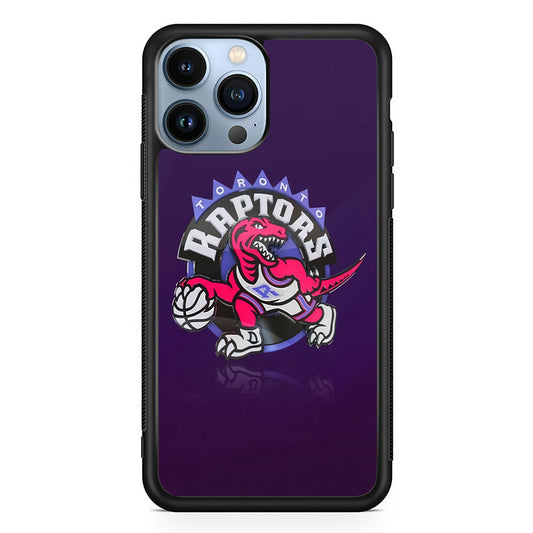 NBA Toronto Raptors Basketball 002 iPhone 14 Pro Case-Phone Case-Rubber Black (2D Case)-Altracase