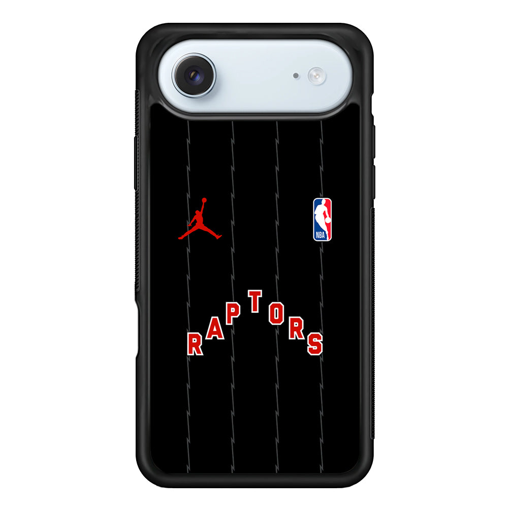 NBA Toronto Raptors Black Jordan iPhone 17 Air Case - Altracase