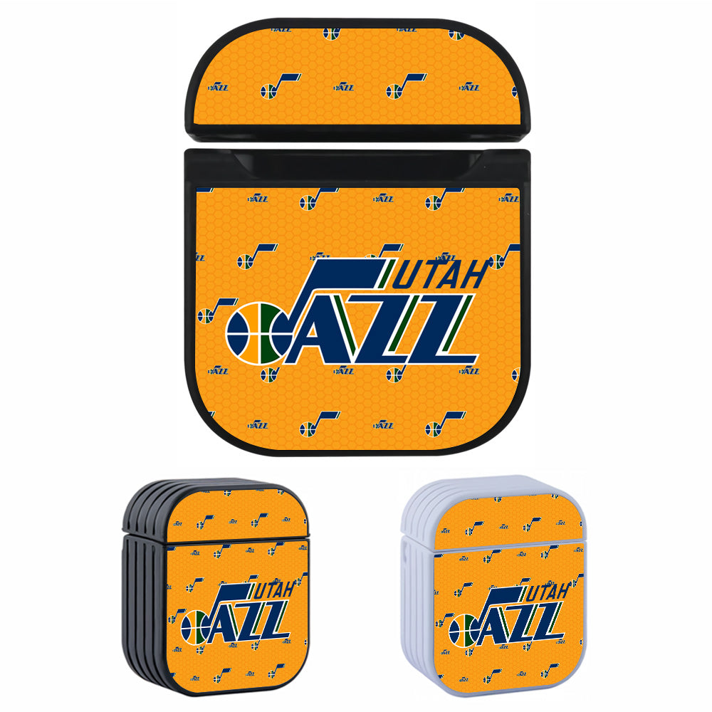 NBA Utah Jazz Orange Nest Apple AirPods Case-AirPod Case-Altracase
