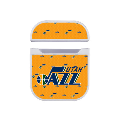 NBA Utah Jazz Orange Nest Apple AirPods Case-AirPod Case-White-Altracase