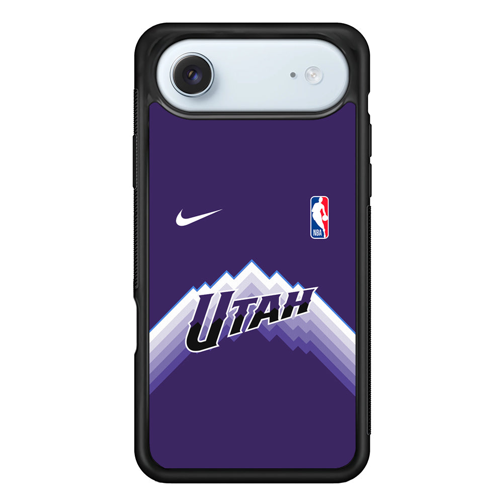 NBA Utah Jazz Purple Nike iPhone 17 Air Case - Altracase