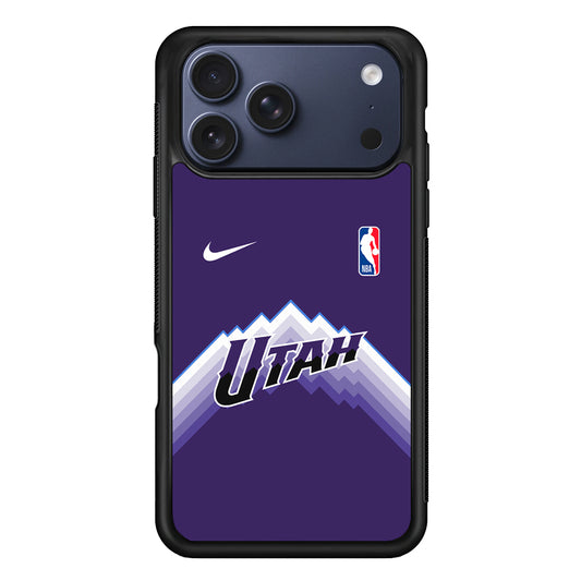 NBA Utah Jazz Purple Nike iPhone 17 Pro Case - Altracase