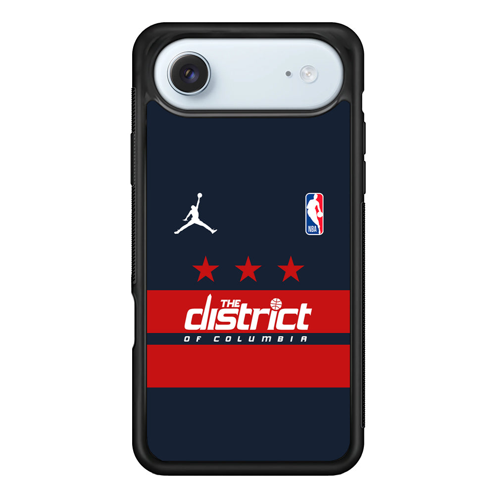 NBA Washington Wizards Navy Jordan iPhone 17 Air Case - Altracase