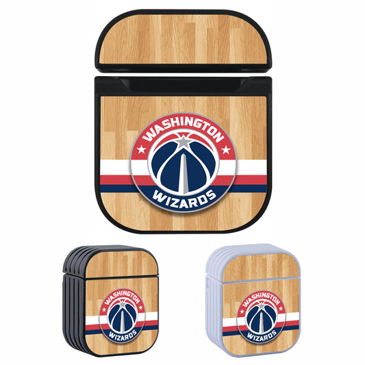 NBA Washington Wizards Wood Apple AirPods Case-AirPod Case-Altracase