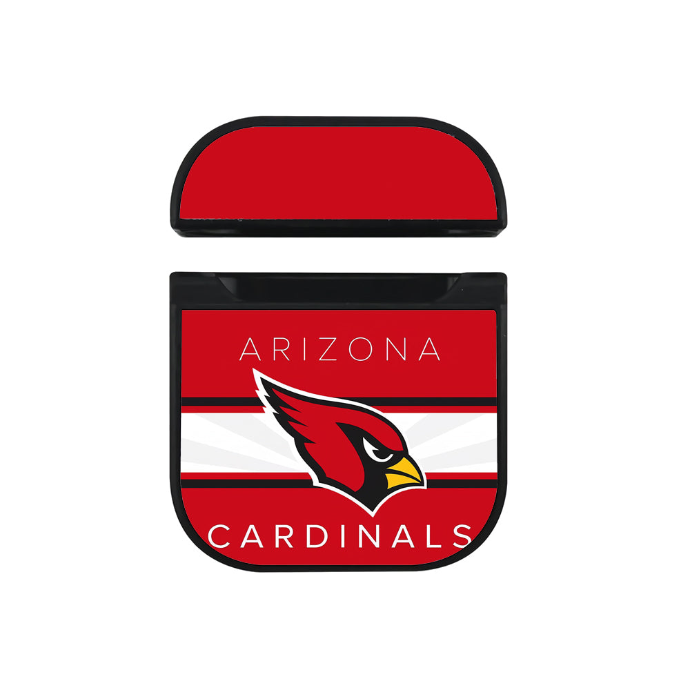 NFL Arizona Cardinals Logo Apple AirPods Case-AirPod Case-Black-Altracase