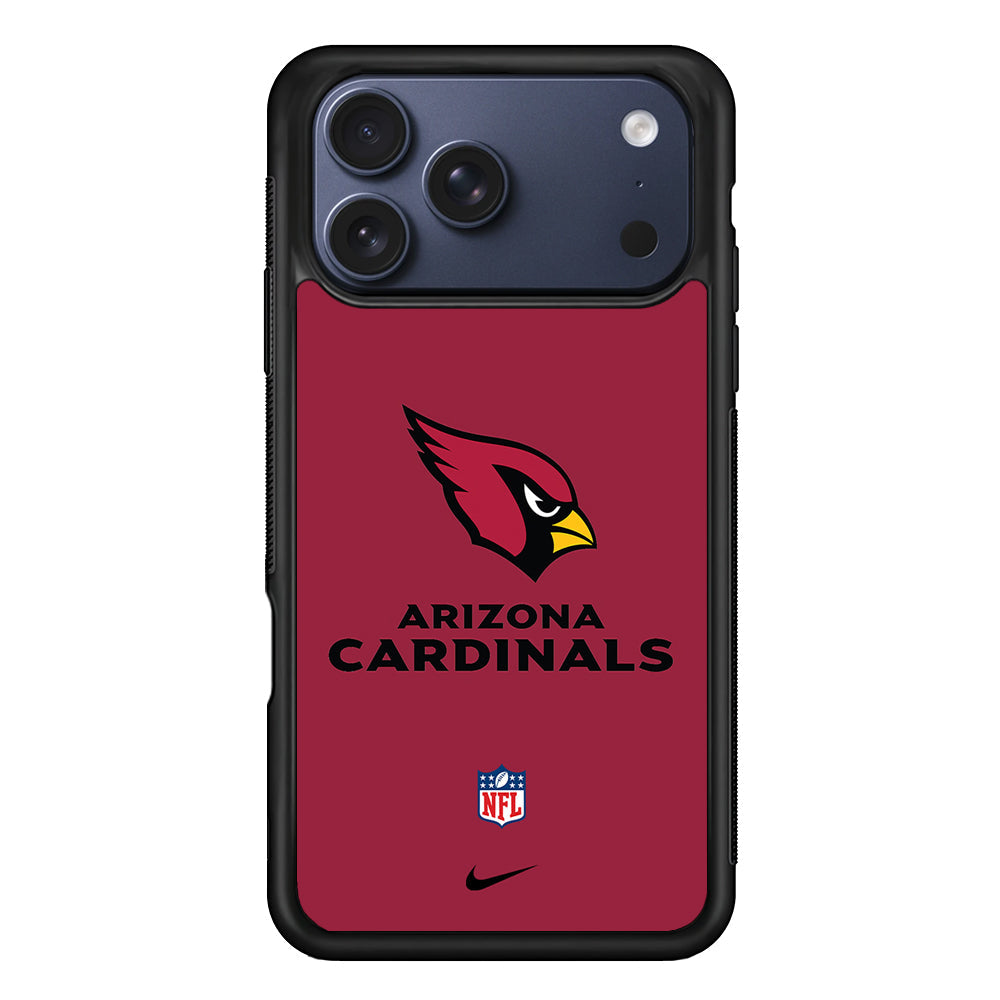 NFL Arizona Cardinals Red Nike iPhone 17 Pro Max Case - Altracase