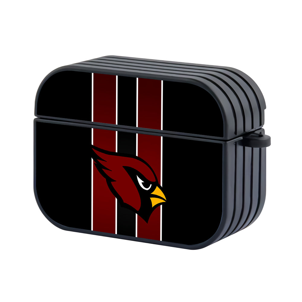 NFL Arizona Cardinals Stripe Apple AirPods Pro 3 Case-AirPods Pro 3 Case-Altracase
