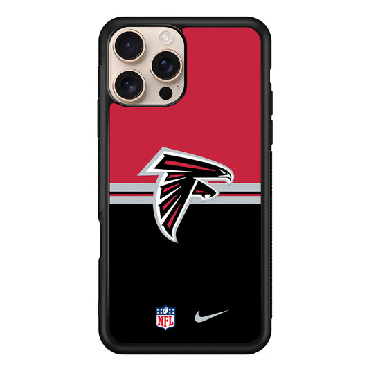 NFL Atlanta Falcons Black Nike iPhone 16 Pro Case - Altracase