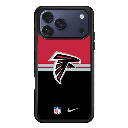 NFL Atlanta Falcons Black Nike iPhone 17 Pro Case - Altracase