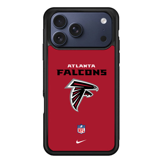 NFL Atlanta Falcons Red Nike iPhone 17 Pro Max Case - Altracase