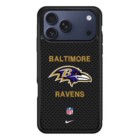 NFL Baltimore Ravens Black Nike iPhone 17 Pro Max Case - Altracase