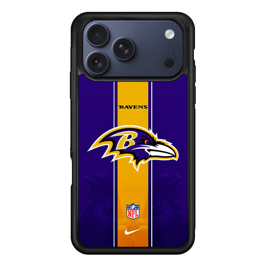 NFL Baltimore Ravens Navy Nike iPhone 17 Pro Max Case - Altracase