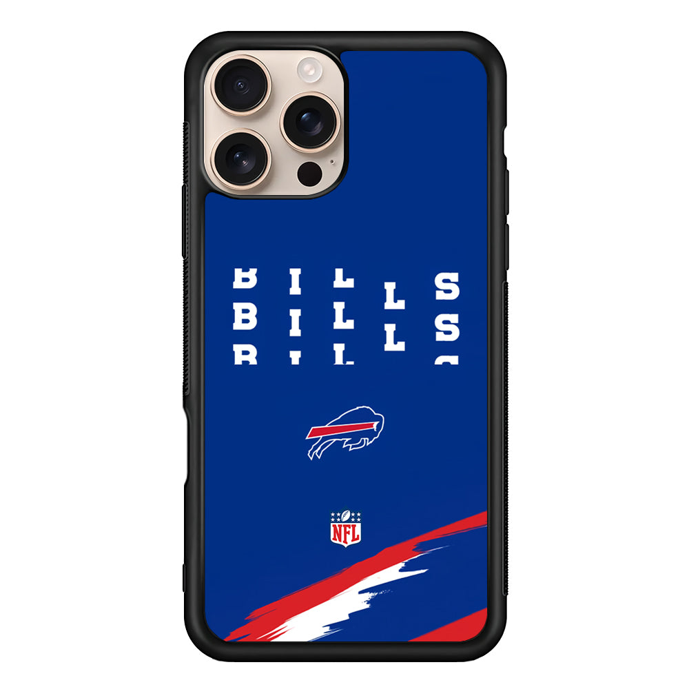 NFL Buffalo Bills Blue iPhone 16 Pro Case - Altracase